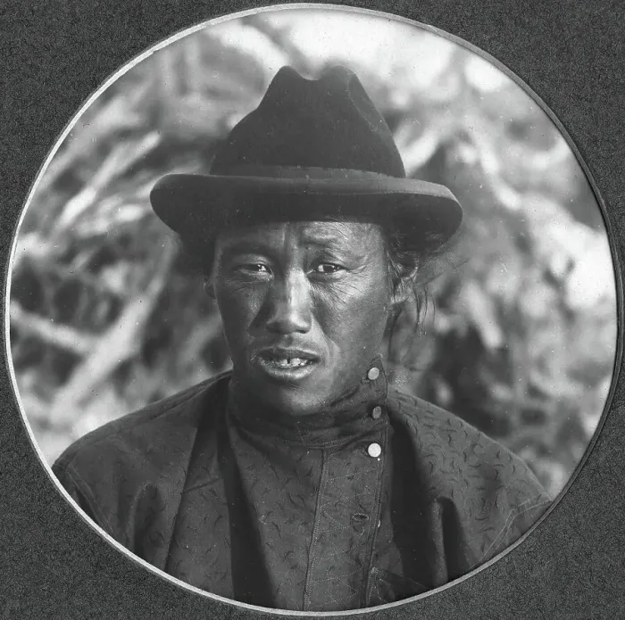 Framed Print : Portrait of a Korean forest sawyer, 1909. Creator: Vladimir Ivanovich Fedorov Framed Print : Portrait of a Korean forest sawyer, 1909. Creator: Vladimir Ivanovich Fedorov