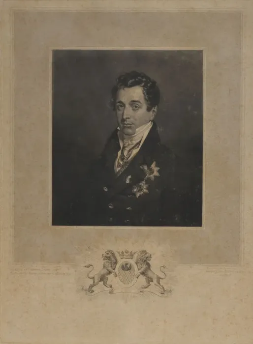 Framed Print : Portrait of Kyrill Alexandrovich Naryshkin (1786-1838). Artist: Dawe, Henry Edward (1790-1848) Framed Print : Portrait of Kyrill Alexandrovich Naryshkin (1786-1838). Artist: Dawe, Henry Edward (1790-1848)