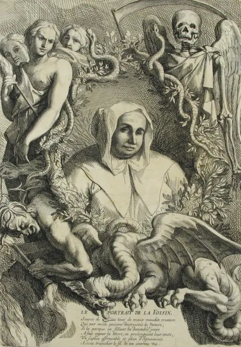 Framed Print : Portrait of la Voisin. n. d. Creator: Antoine Coypel Framed Print : Portrait of la Voisin. n. d. Creator: Antoine Coypel