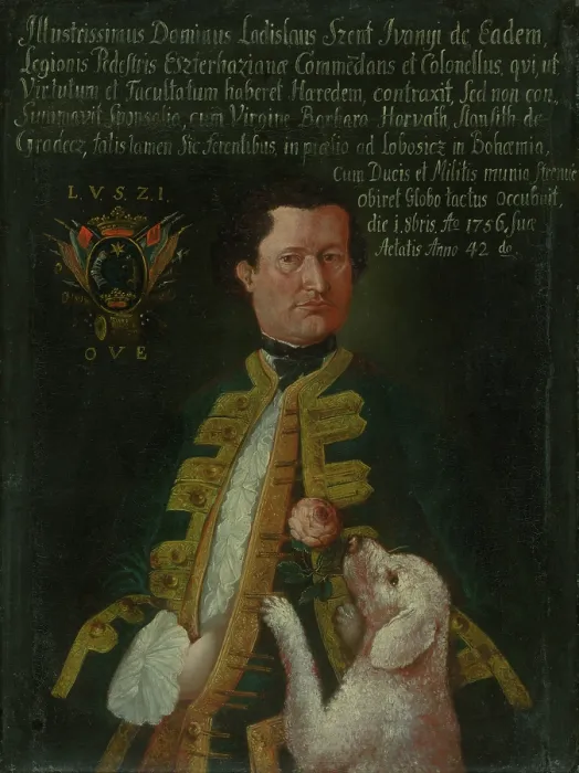 Framed Print : Portrait of a Ladislav Szent Ivanyi from Svaty Jan, before 1756. Creator: Unknown Framed Print : Portrait of a Ladislav Szent Ivanyi from Svaty Jan, before 1756. Creator: Unknown