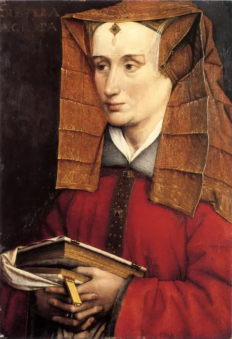 Framed Print : Portrait of a Lady, 1530s-1540s. Artist: Daret, Jacques (ca 1404-ca 1470) Framed Print : Portrait of a Lady, 1530s-1540s. Artist: Daret, Jacques (ca 1404-ca 1470)