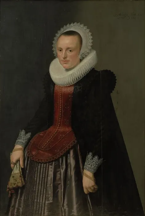 Framed Print : Portrait of a Lady, 1621. Creators: Nicolaes Eliasz Pickenoy, Michiel van Mierevelt Framed Print : Portrait of a Lady, 1621. Creators: Nicolaes Eliasz Pickenoy, Michiel van Mierevelt