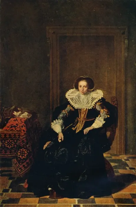 Framed Print : Portrait of a Lady, 1632, (1909) Artist: Thomas de Keyser Framed Print : Portrait of a Lady, 1632, (1909) Artist: Thomas de Keyser