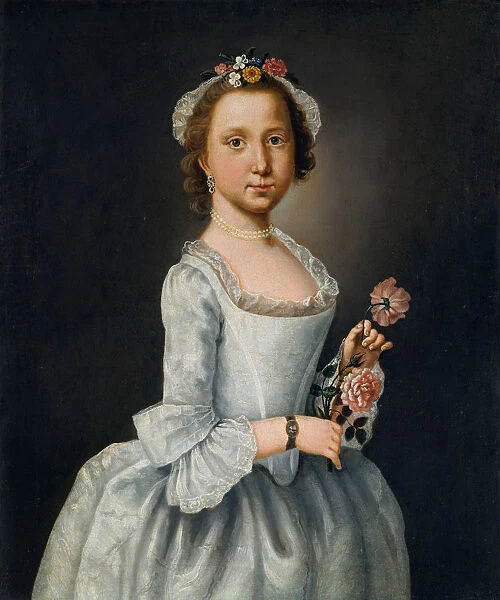 Portrait of a Lady, 1764. Creator: Lawrence Kilburn
