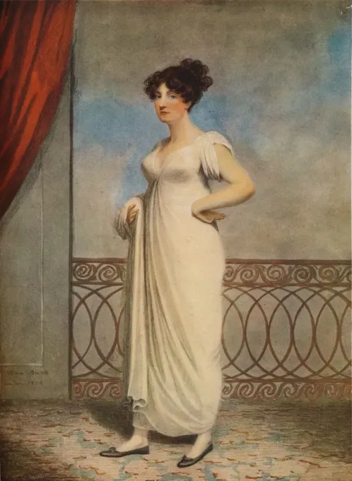 Framed Print : Portrait of a Lady, 1804. Artist: Adam Buck Framed Print : Portrait of a Lady, 1804. Artist: Adam Buck