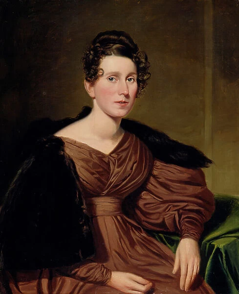Portrait of a Lady, 1836. Creator: Charles Loring Elliott