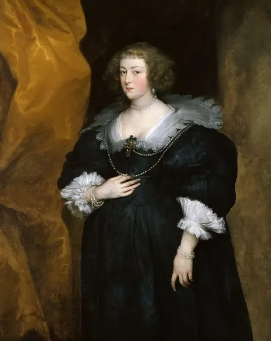 Framed Print : Portrait of a Lady, c. 1635. Creator: Dyck, Sir Anthony van (1599-1641) Framed Print : Portrait of a Lady, c. 1635. Creator: Dyck, Sir Anthony van (1599-1641)