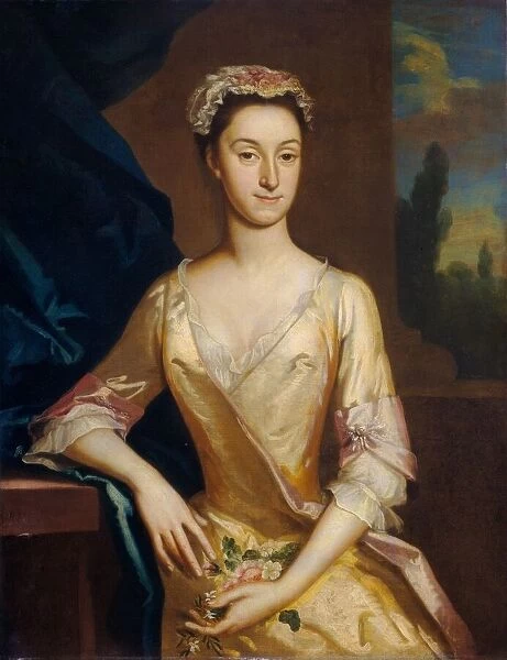 Portrait of a Lady, c. 1730  /  1735. Creator: Joseph Highmore