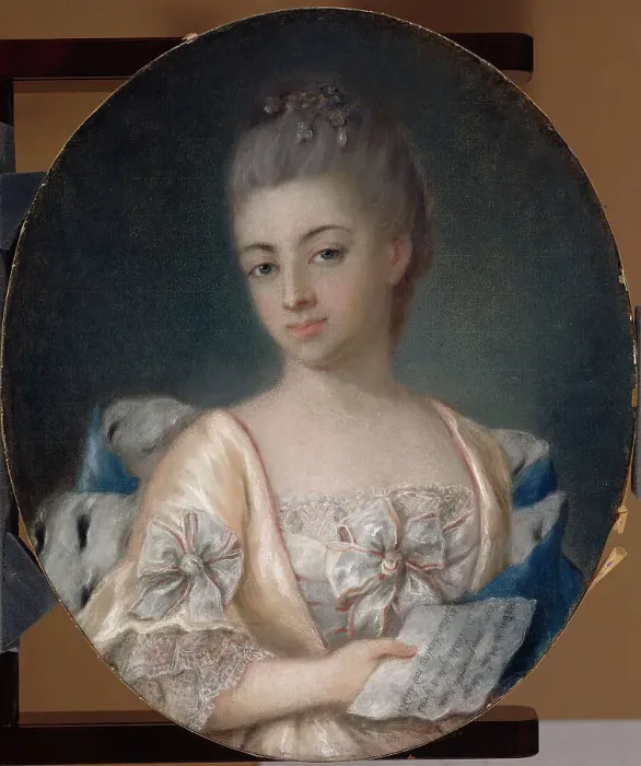 Framed Print : Portrait of a Lady, c1780s. Creator: Jonas Forsslund Framed Print : Portrait of a Lady, c1780s. Creator: Jonas Forsslund