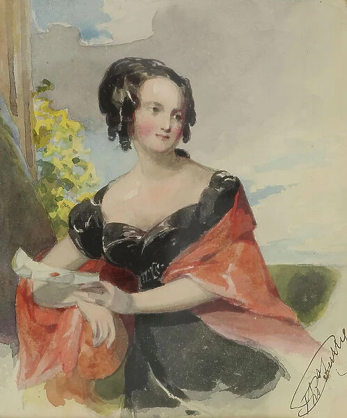 Portrait of a Lady, c1830. Creator: Thomas Sully