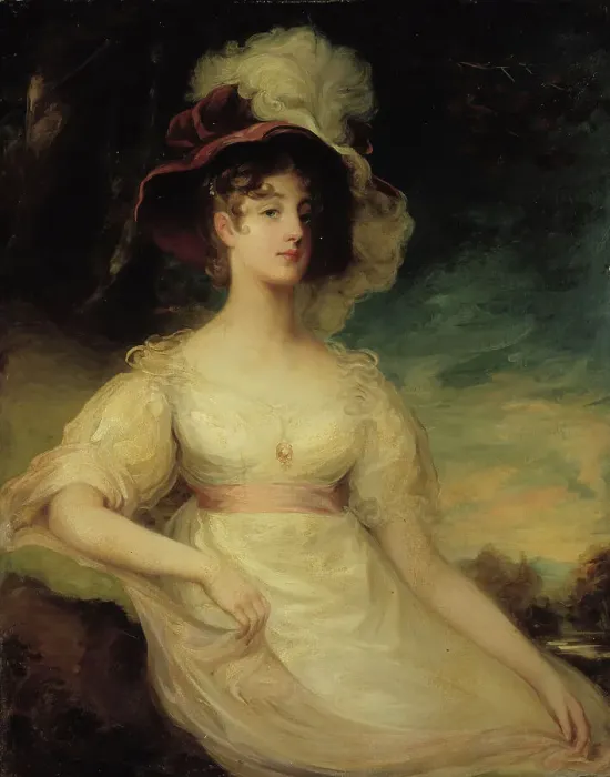 Framed Print : Portrait of a lady, c1830s. Creator: Workshop of Thomas Lawrence Framed Print : Portrait of a lady, c1830s. Creator: Workshop of Thomas Lawrence
