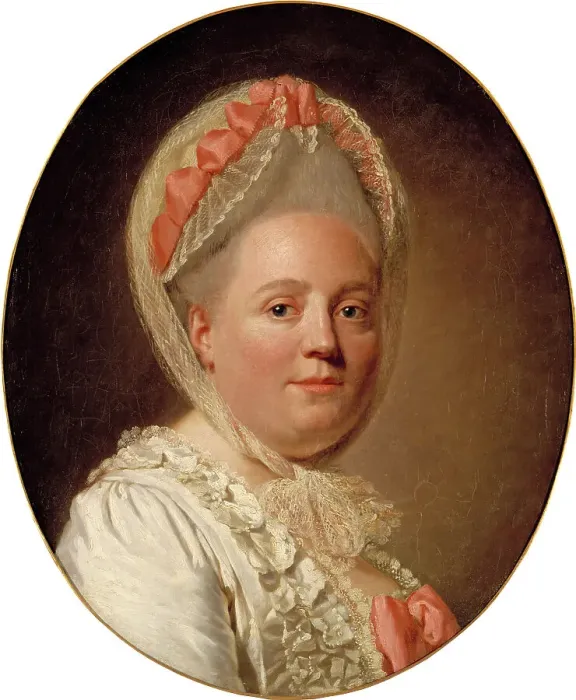 Framed Print : Portrait of a Lady, c18th century. Creator: Unknown Framed Print : Portrait of a Lady, c18th century. Creator: Unknown