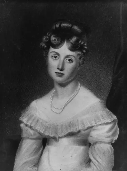 Framed Print : Portrait of a Lady, ca. 1825. Creator: George Freeman Framed Print : Portrait of a Lady, ca. 1825. Creator: George Freeman