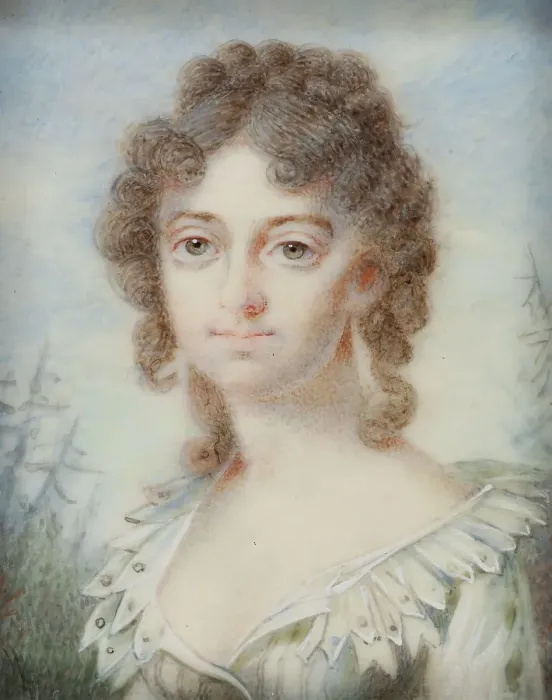 Framed Print : Portrait of a lady. Creator: Elise Arnberg Framed Print : Portrait of a lady. Creator: Elise Arnberg