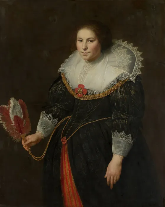 Framed Print : Portrait of a Lady. Creator: Paulus Moreelse Framed Print : Portrait of a Lady. Creator: Paulus Moreelse