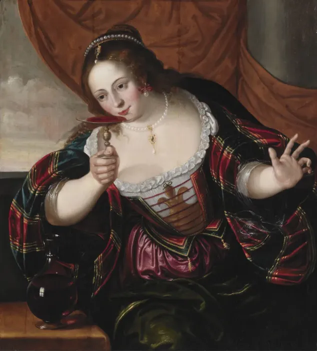 Framed Print : Portrait of a Lady, early 17th century? Creator: Cornelis de Vos Framed Print : Portrait of a Lady, early 17th century? Creator: Cornelis de Vos