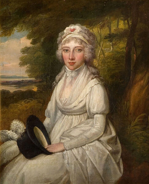 Portrait Of A Lady Of The Osler Family, 1780-1800. Creator: Unknown