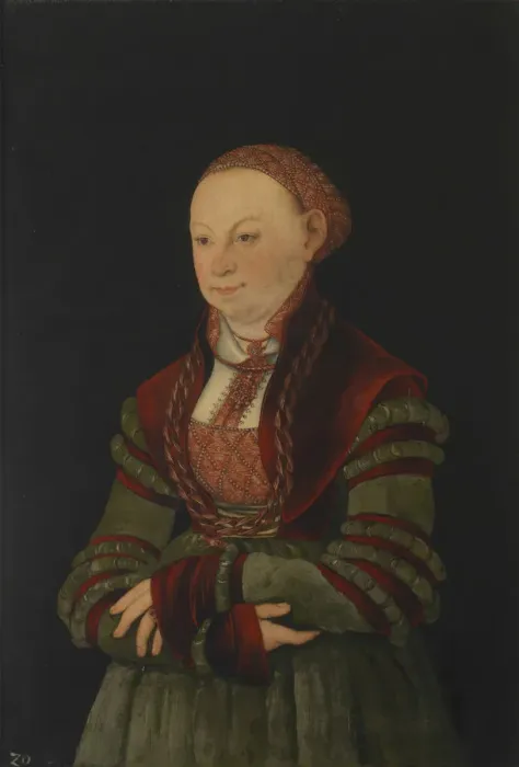 Framed Print : Portrait of the Lady of Schleinitz (?), 1526 Framed Print : Portrait of the Lady of Schleinitz (?), 1526
