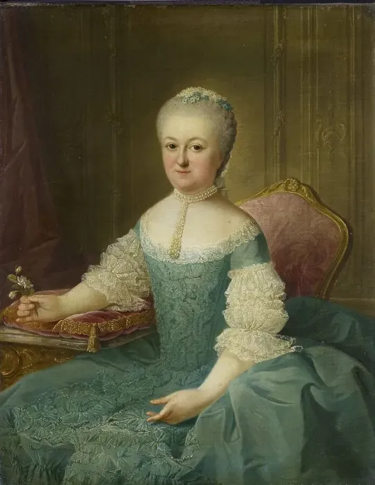 Framed Print : Portrait of a Lady from the van de Poll Family, possibly Anna Maria Dedel, Wife of Jan van de Poll, Creator: Guillaume Jean Joseph de Spinny Framed Print : Portrait of a Lady from the van de Poll Family, possibly Anna Maria Dedel, Wife of Jan van de Poll, Creator: Guillaume Jean Joseph de Spinny