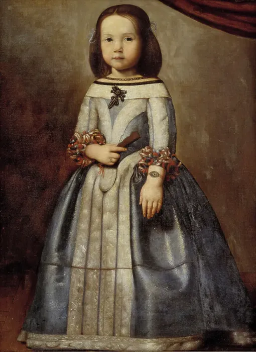 Framed Print : Portrait of Laura Chigi, 1646-1679. Creators: Alessandro Da Farnese Mattia, Francisco de Zurbaran Framed Print : Portrait of Laura Chigi, 1646-1679. Creators: Alessandro Da Farnese Mattia, Francisco de Zurbaran