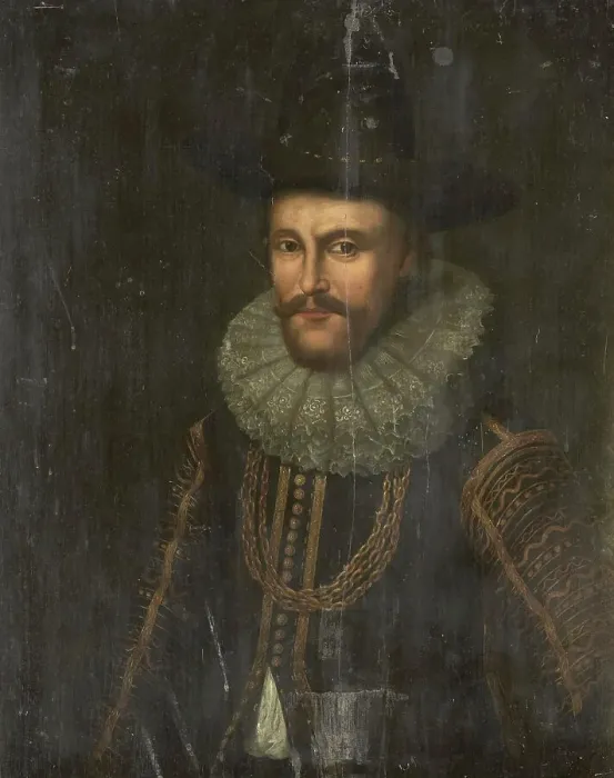 Framed Print : Portrait of Laurens Reael, Governor-General of the Dutch East Indies, 1616-1675. Creator: Anon Framed Print : Portrait of Laurens Reael, Governor-General of the Dutch East Indies, 1616-1675. Creator: Anon
