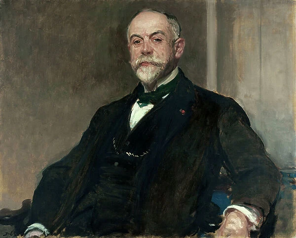 Portrait de Léon Pissard, 1920. Creator: Jacques Emile Blanche
