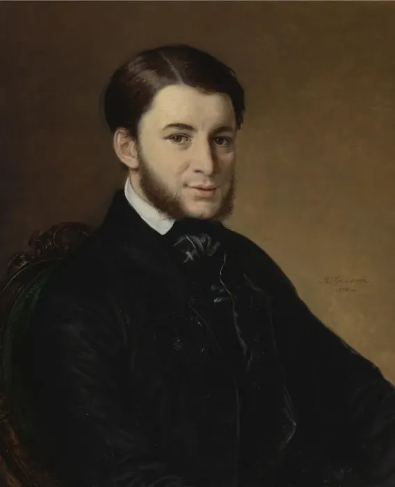 Framed Print : Portrait of Leonid Matveyevich Muromtsev (1825-1899). Artist: Tropinin, Vasili Andreyevich (1776-1857) Framed Print : Portrait of Leonid Matveyevich Muromtsev (1825-1899). Artist: Tropinin, Vasili Andreyevich (1776-1857)