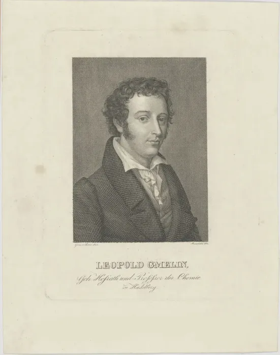 Framed Print : Portrait of Leopold Gmelin (1788-1853), 1830. Creator: Rosmasler, Johann Friedrich (c Framed Print : Portrait of Leopold Gmelin (1788-1853), 1830. Creator: Rosmasler, Johann Friedrich (c