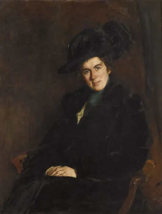 Framed Print : Portrait of Lide Arntzenius-Doorman Framed Print : Portrait of Lide Arntzenius-Doorman