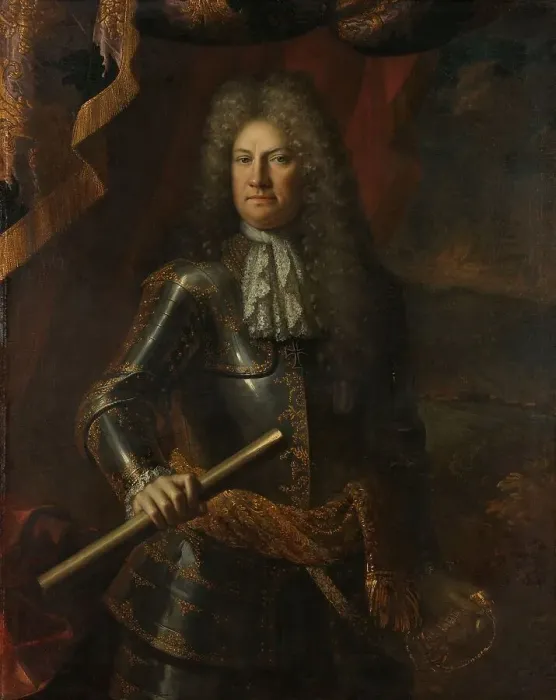 Framed Print : Portrait of Lieutenant-General Godard van Reede, Lord of Amerongen, 1690-1703. Creator: Adriaen van der Werff Framed Print : Portrait of Lieutenant-General Godard van Reede, Lord of Amerongen, 1690-1703. Creator: Adriaen van der Werff