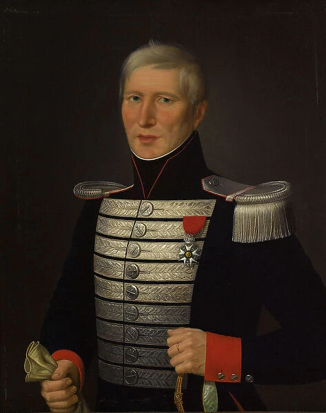 Portrait of Lieutenant Rene-Henri Drouet. Creator: Jean Antoine Theodore Giroust