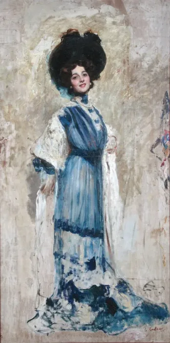 Framed Print : Portrait of Lina Cavalieri, 1905 Framed Print : Portrait of Lina Cavalieri, 1905