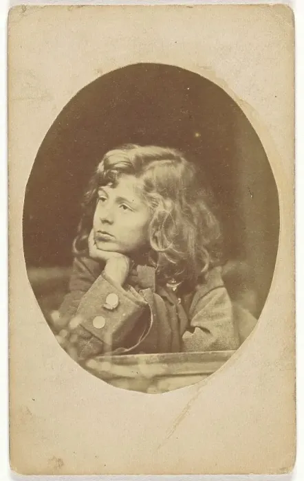 Framed Print : Portrait of Lionel Tennyson, about 1862-1864. Creator: Oscar Gustav Rejlander Framed Print : Portrait of Lionel Tennyson, about 1862-1864. Creator: Oscar Gustav Rejlander