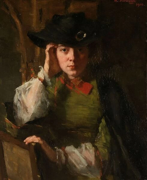 Portrait of Lizzy Ansingh, 1902. Creator: Thérèse Schwartze