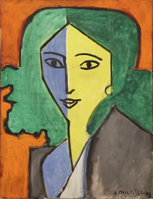 Framed Print : Portrait of LN Delectorskaya, 1947. Creator: Henri Matisse. Portrait of LN Delectorskaya, 1947. Creator: Henri Matisse Framed Print : Portrait of LN Delectorskaya, 1947. Creator: Henri Matisse. Portrait of LN Delectorskaya, 1947. Creator: Henri Matisse