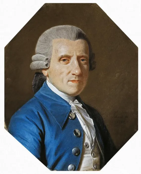 Framed Print : Portrait of Loewis of Menar, 1784. Artist: Schmidt, Johann Heinrich (1749-1829) Framed Print : Portrait of Loewis of Menar, 1784. Artist: Schmidt, Johann Heinrich (1749-1829)