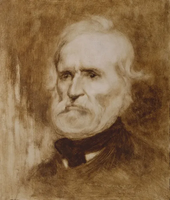 Framed Print : Portrait of Louis-Auguste Blanqui (1805-1881), c. 1880. Creator: Carriere Framed Print : Portrait of Louis-Auguste Blanqui (1805-1881), c. 1880. Creator: Carriere