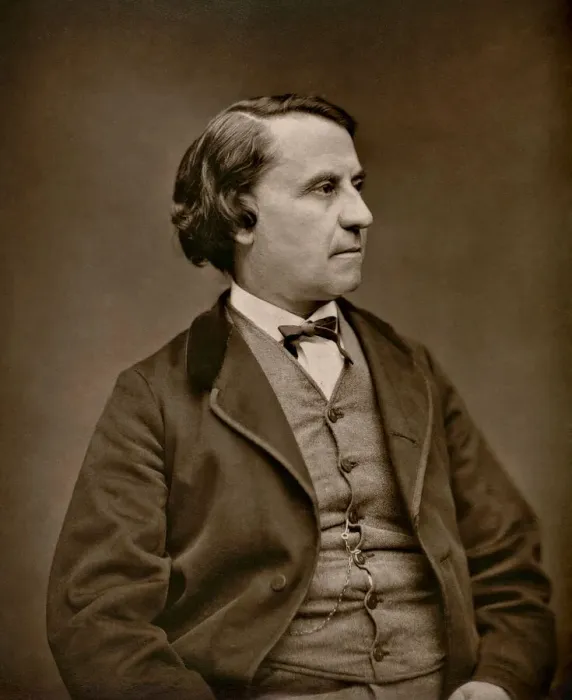 Framed Print : Portrait of Louis Blanc (1811-1882), ca 1873-1877. Creator: Carjat Framed Print : Portrait of Louis Blanc (1811-1882), ca 1873-1877. Creator: Carjat