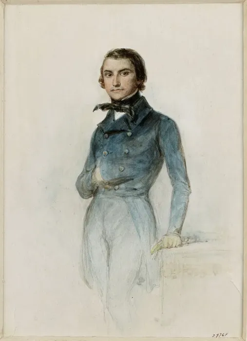 Framed Print : Portrait of Louis Blanc (1811-1882). Creator: Raffet, Auguste (1804-1860) Framed Print : Portrait of Louis Blanc (1811-1882). Creator: Raffet, Auguste (1804-1860)