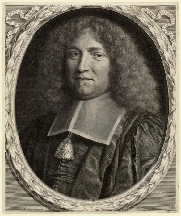 Framed Print : Portrait of Louis Boucherat (1616-1699), Chancellor of France, 1677 Framed Print : Portrait of Louis Boucherat (1616-1699), Chancellor of France, 1677