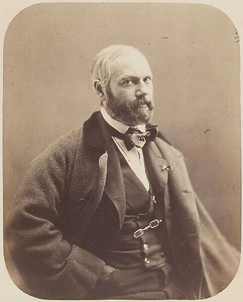 Portrait of Louis Candide Boulanger (1806-1867), Third Quarter of 19th cen.. Creator: Nadar, Gaspard-Félix (1820-1910)