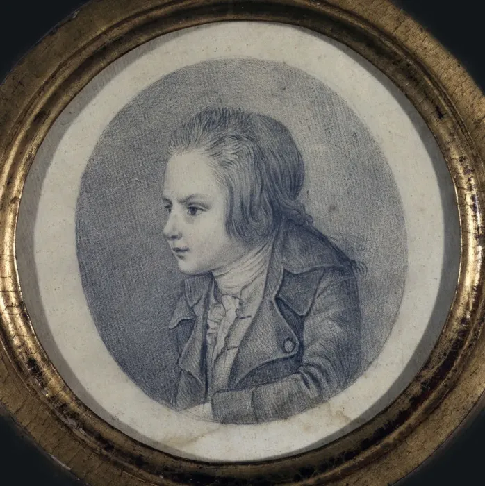Framed Print : Portrait of Louis-Charles, Prince Royal of France (1785-1795), Early 1790s Framed Print : Portrait of Louis-Charles, Prince Royal of France (1785-1795), Early 1790s
