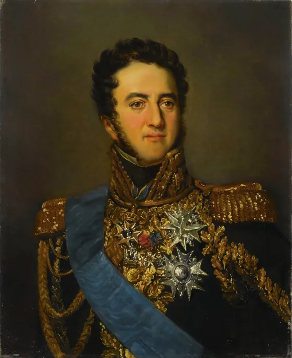 Framed Print : Portrait of Louis Gabriel Suchet, duc d'Albufera (1770-1826), Marshal of the Empire, 1834. Creator: Guerin, Paulin (1783-1855). Portrait of Louis Gabriel Suchet, duc d'Albufera (1770-1826), Marshal of the Empire, 1834 Framed Print : Portrait of Louis Gabriel Suchet, duc d'Albufera (1770-1826), Marshal of the Empire, 1834. Creator: Guerin, Paulin (1783-1855). Portrait of Louis Gabriel Suchet, duc d'Albufera (1770-1826), Marshal of the Empire, 1834