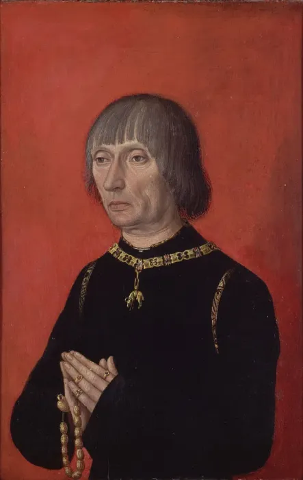 Framed Print : Portrait of Louis de Gruuthuse Framed Print : Portrait of Louis de Gruuthuse
