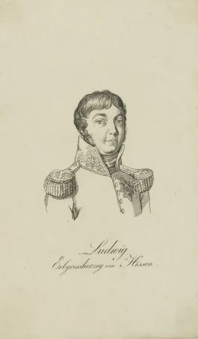 Framed Print : Portrait of Louis I, Grand Duke of Hesse (1753-1830), 1806. Creator: Anonymous Framed Print : Portrait of Louis I, Grand Duke of Hesse (1753-1830), 1806. Creator: Anonymous