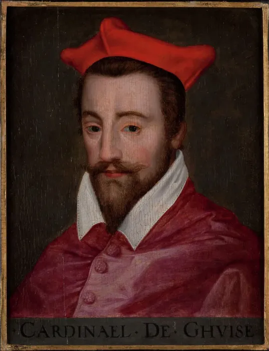 Framed Print : Portrait of Louis II de Lorraine, cardinal de Guise (1555-1588), 1580s. Creator: Anonymous Framed Print : Portrait of Louis II de Lorraine, cardinal de Guise (1555-1588), 1580s. Creator: Anonymous