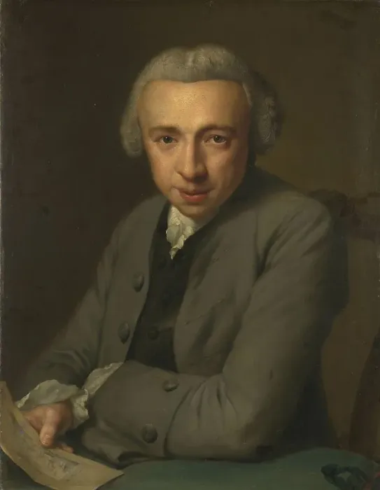 Framed Print : Portrait of Louis Métayer Phz. Goldsmith and Art Collector, 1759. Creator: George van der Myn Framed Print : Portrait of Louis Métayer Phz. Goldsmith and Art Collector, 1759. Creator: George van der Myn