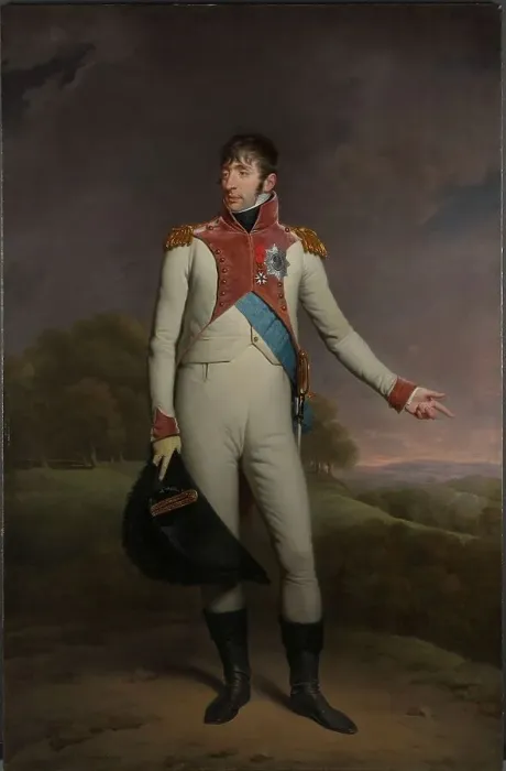 Framed Print : Portrait of Louis Napoleon, King of Holland, 1809. Creator: Charles Howard Hodges Framed Print : Portrait of Louis Napoleon, King of Holland, 1809. Creator: Charles Howard Hodges
