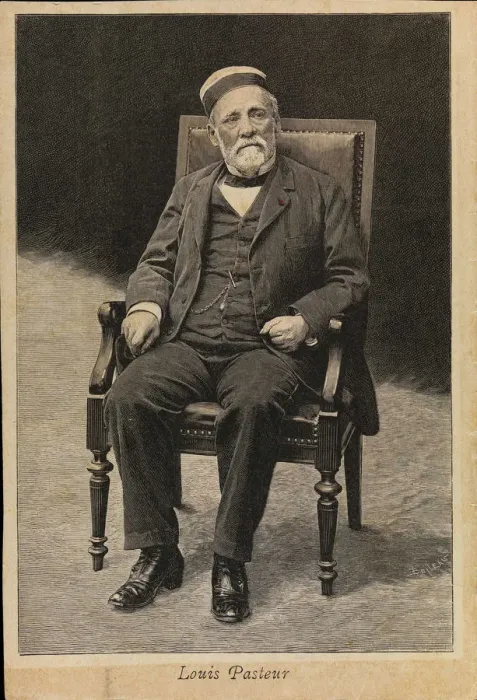 Framed Print : Portrait of Louis Pasteur (1822-1895) Framed Print : Portrait of Louis Pasteur (1822-1895)