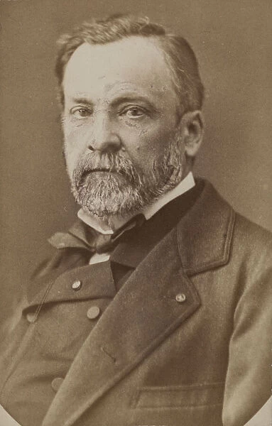 Portrait of Louis Pasteur (1822-1895), c. 1870. Creator: Anonymous